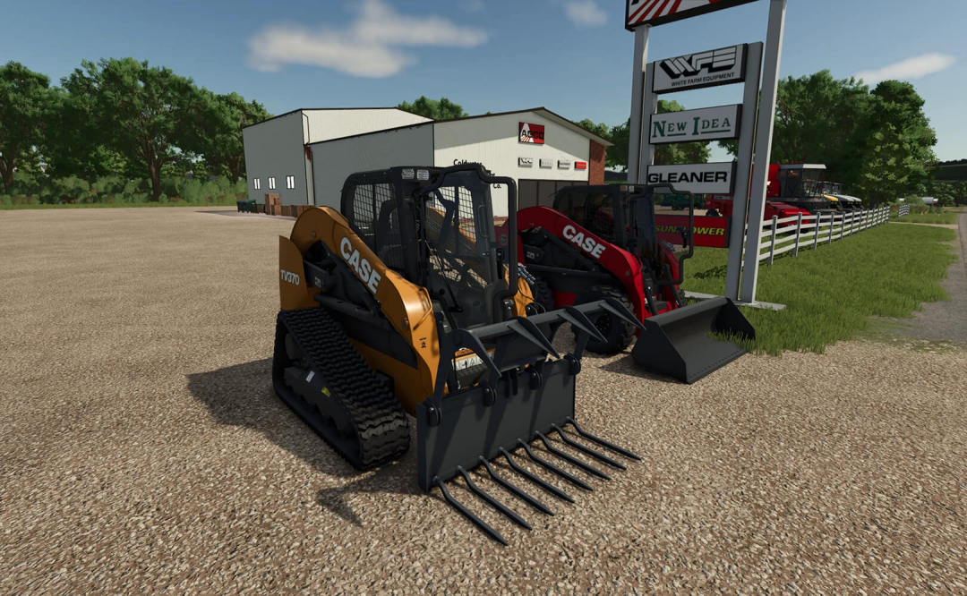 CASE SV280 & TV370 Skidsteer Pack v1.0
