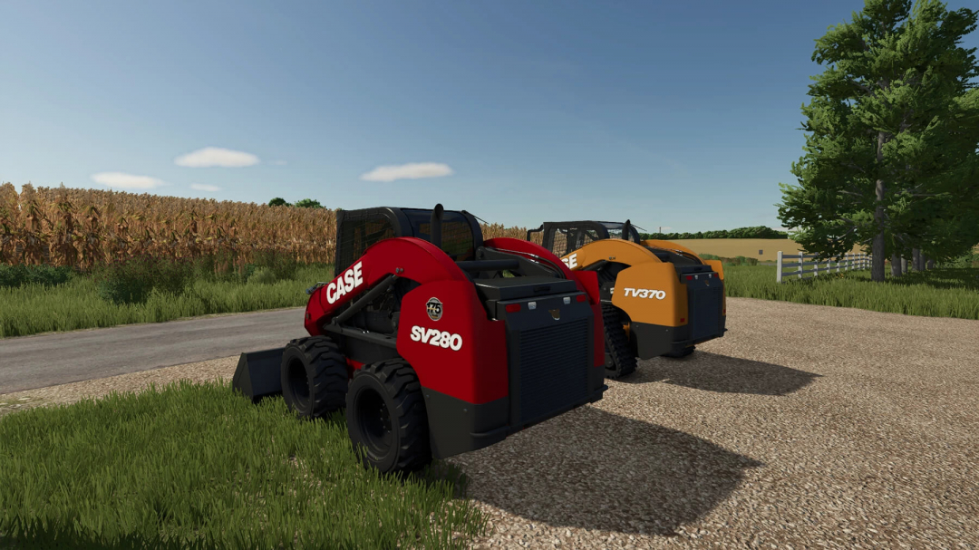 CASE SV280 & TV370 Skidsteer Pack v1.0