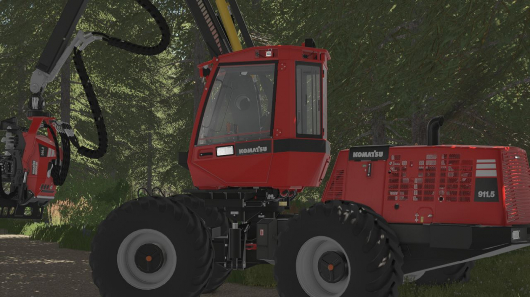 Komatsu 911 4 Wheel V1.0