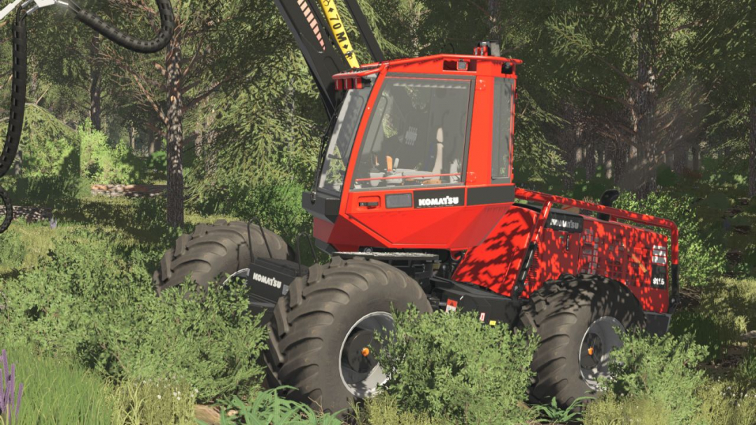 Komatsu 911 4 Wheel V1.0