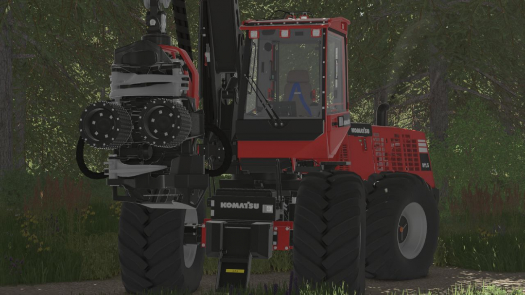 Komatsu 911 4 Wheel V1.0