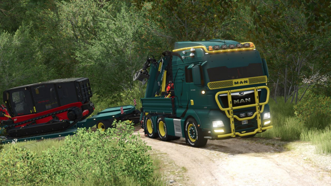 MAN TGX Semi-truck Pack V1.0