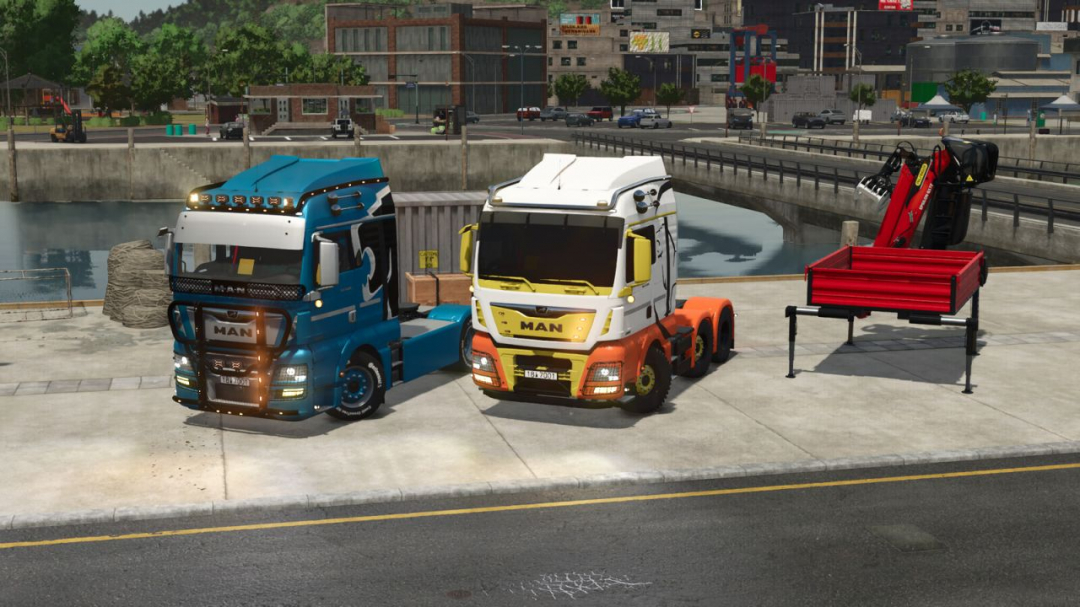 MAN TGX Semi-truck Pack V1.0