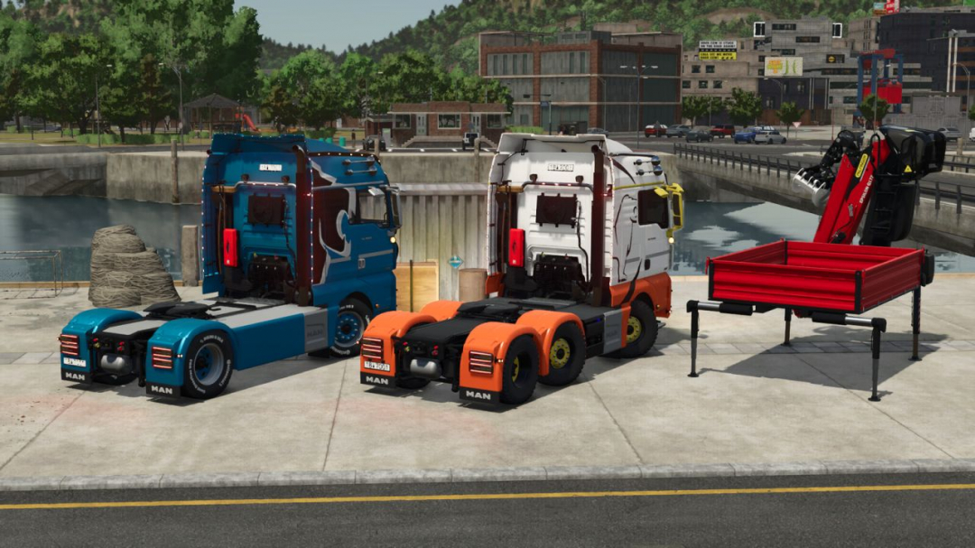 MAN TGX Semi-truck Pack V1.0
