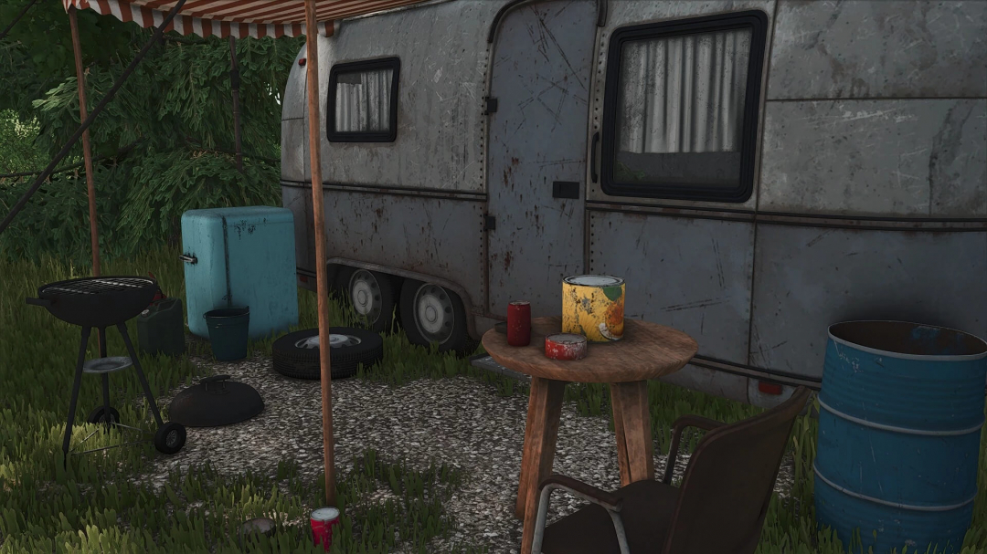 Small Rusty Camper trailer v1.0