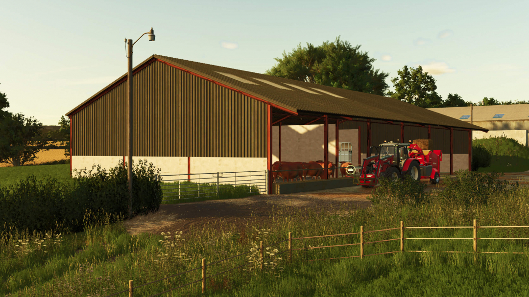 UK Cattleshed with Storage v1.0