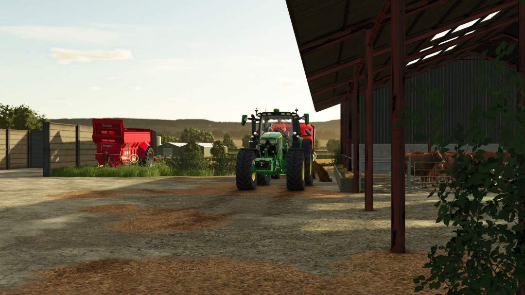 UK Cattleshed with Storage v1.0