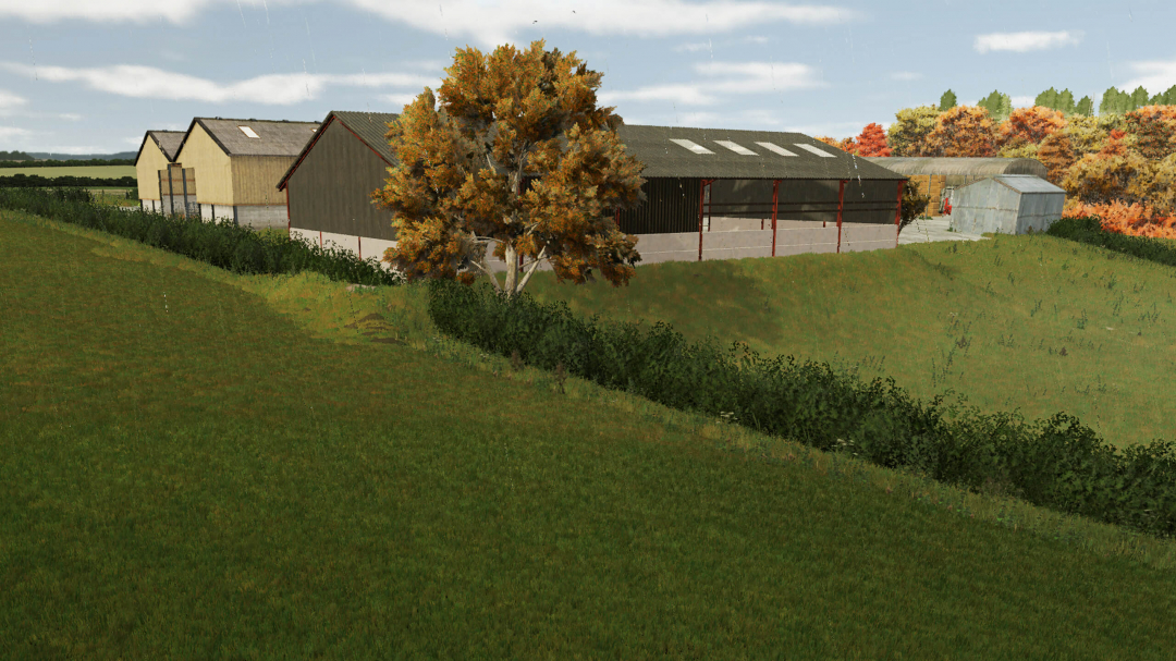 UK Cattleshed with Storage v1.0