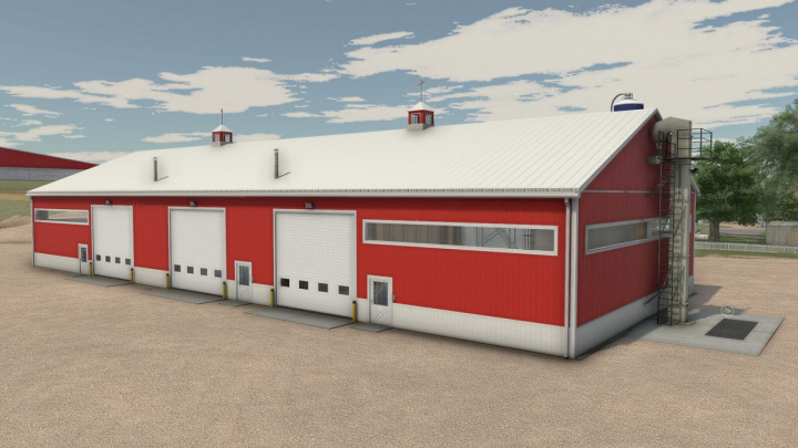 fs25-mods,  American Midwest Fertilizer Shed V1.0.0.2