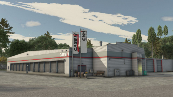 fs25-mods,  Case Service Workshop V1.0