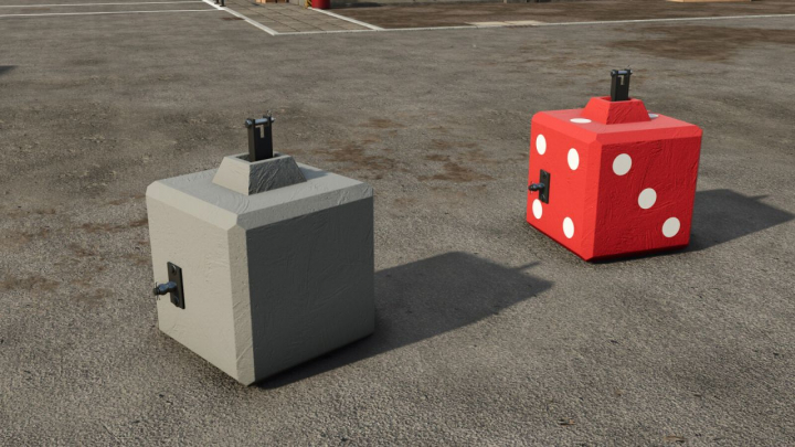 fs25-mods, Concrete Weight V1.0