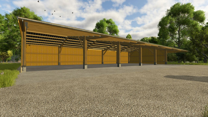 fs25-mods, Modern Wooden Shed V1.0