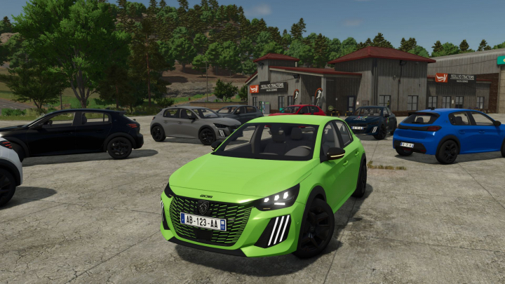 fs25-mods,  Peugeot E-208 2024 V1.0
