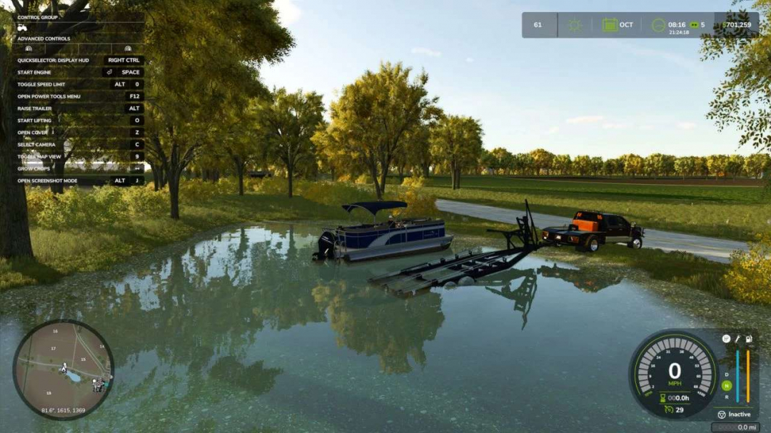 2018 Bennington Pontoon Boat v1.0