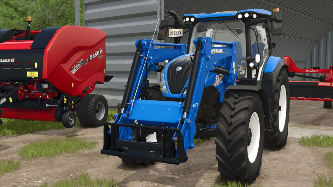 New Holland 655TL Front Loader V1.0