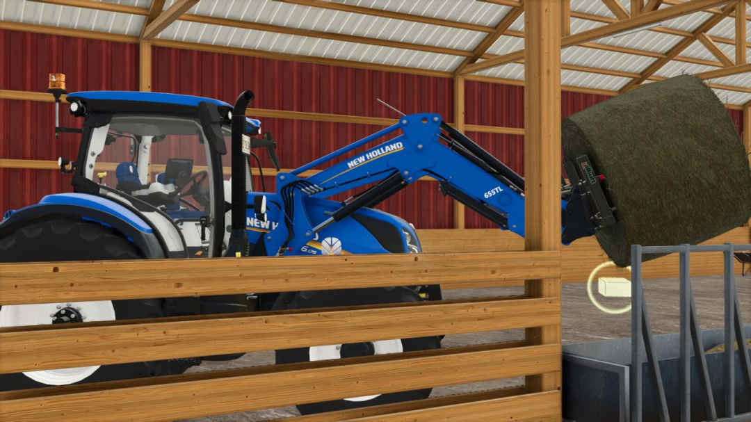 New Holland 655TL Front Loader V1.0