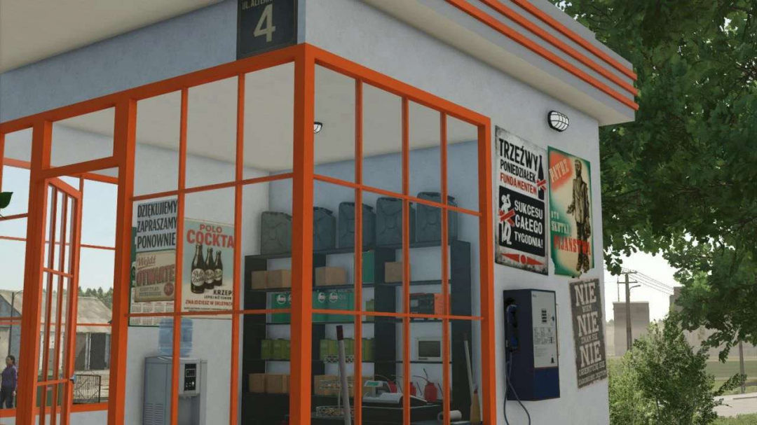 Old Polish CPN Gas Station v1.2