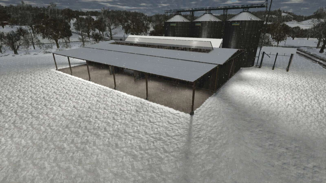 Pack Of Five Rustic Machine Sheds v1.1