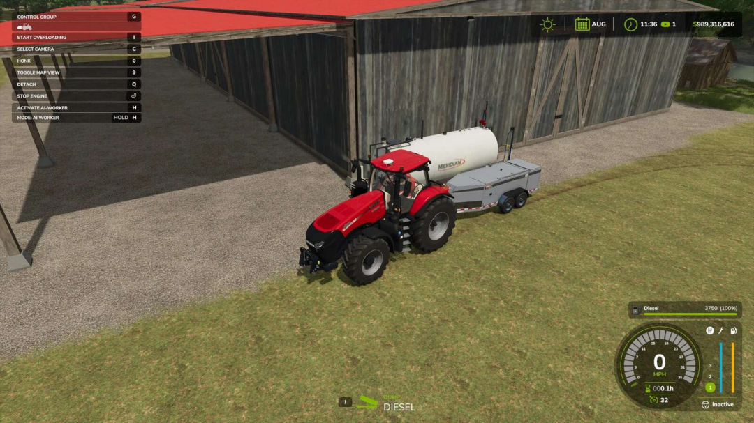 Pack Of Five Rustic Machine Sheds v1.1