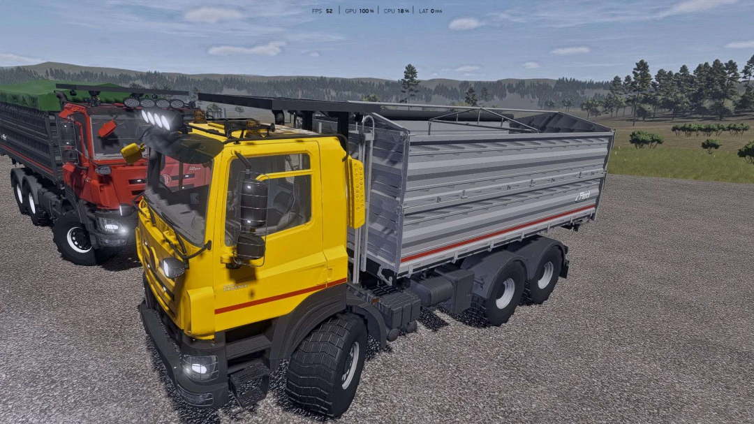 Tatra Phoenix Agro 6×6 with Fliegl tipper v1.0