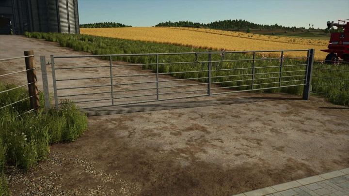 fs25-mods, British Field Gates Prefab v1.0