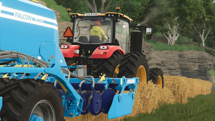fs25-mods,  Farmet Falcon 6 PRO Fert+ Rust Edition v1.0