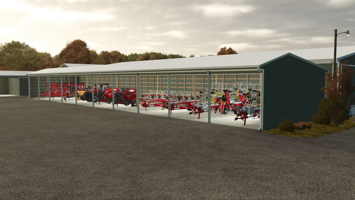 fs25-mods, Implement Sheds Pack v1.0