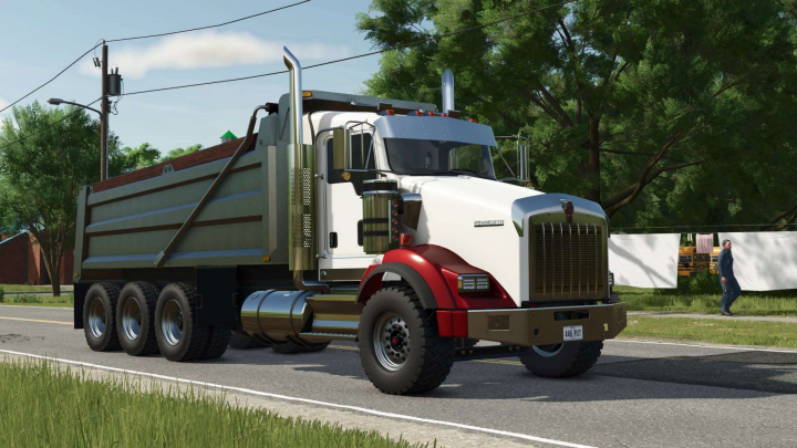 fs25-mods,  Kenworth T800 Dumper v1.3