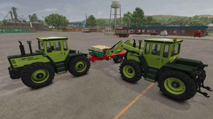 fs25-mods,  MB Trac Knickhaube v1.0.0.2