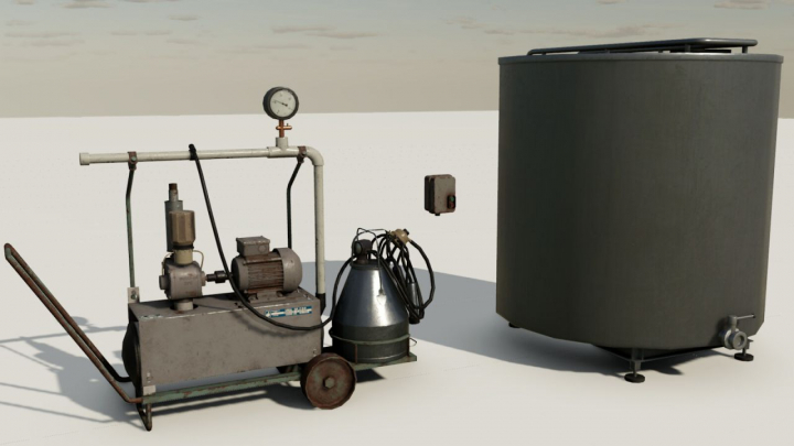 fs25-mods, Milking Machine Prefab V1.0