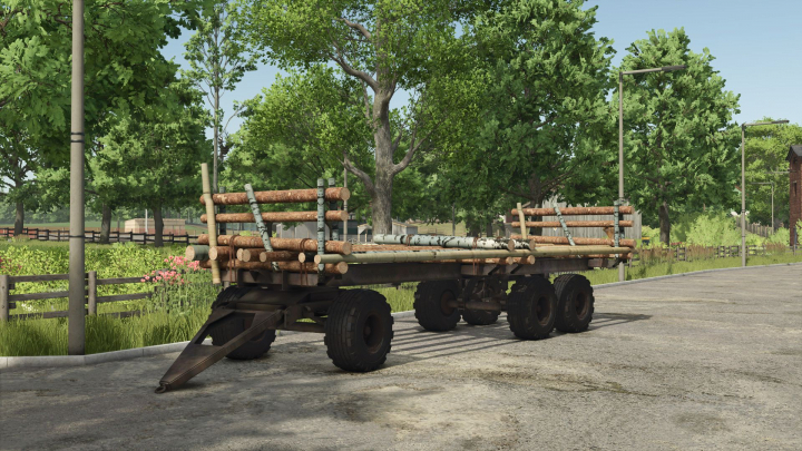 fs25-mods, PTS bale trailer V1.0