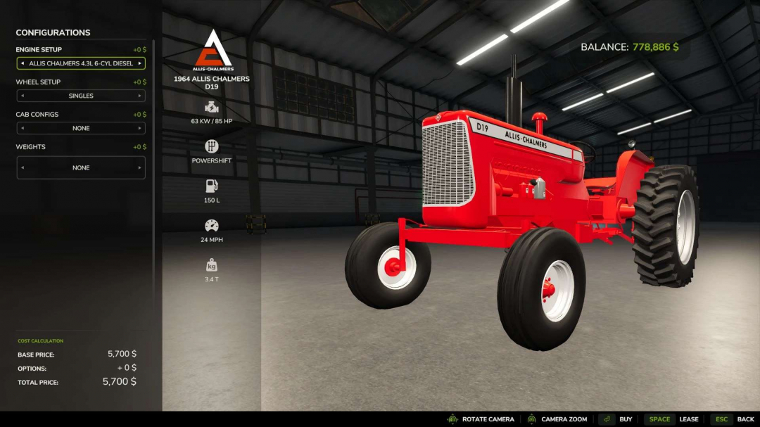 1964 Allis Chalmer D19 v1.0