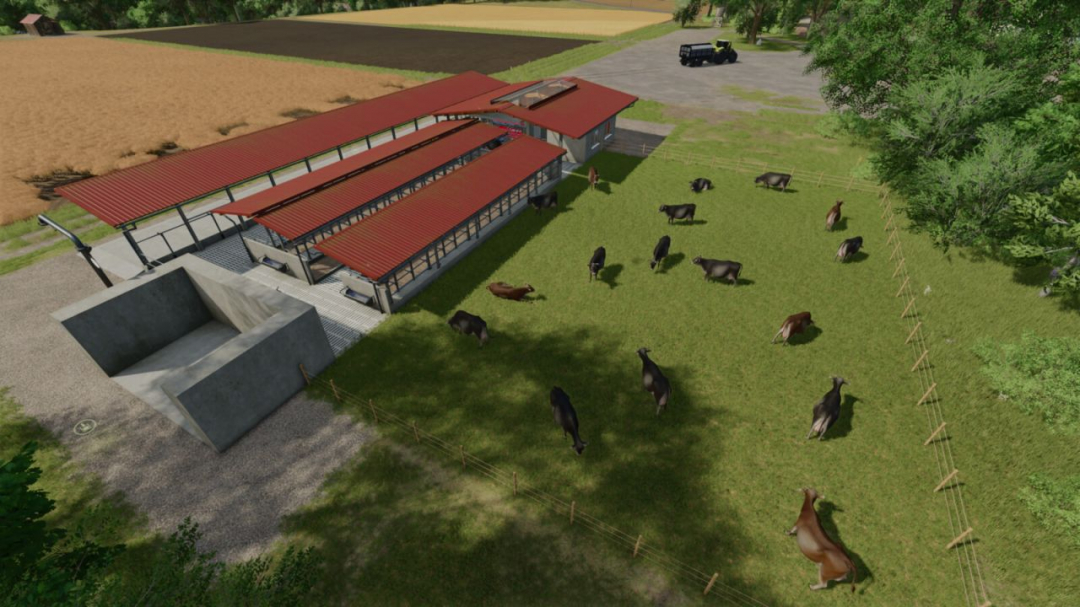 Cow Barn Dairy Production V1.0
