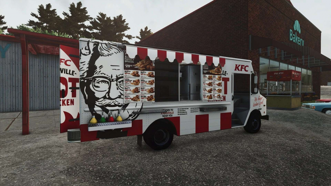 KFC Food Truck Decoration v1.0