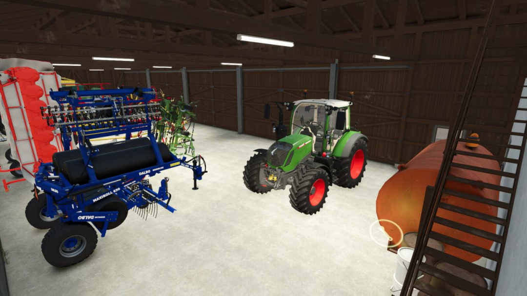 Machine Hall With Workshop V1.0