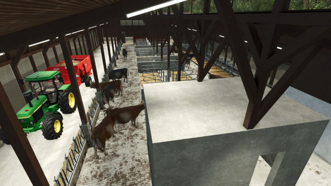 Medium Sized Cow Barn V1.0