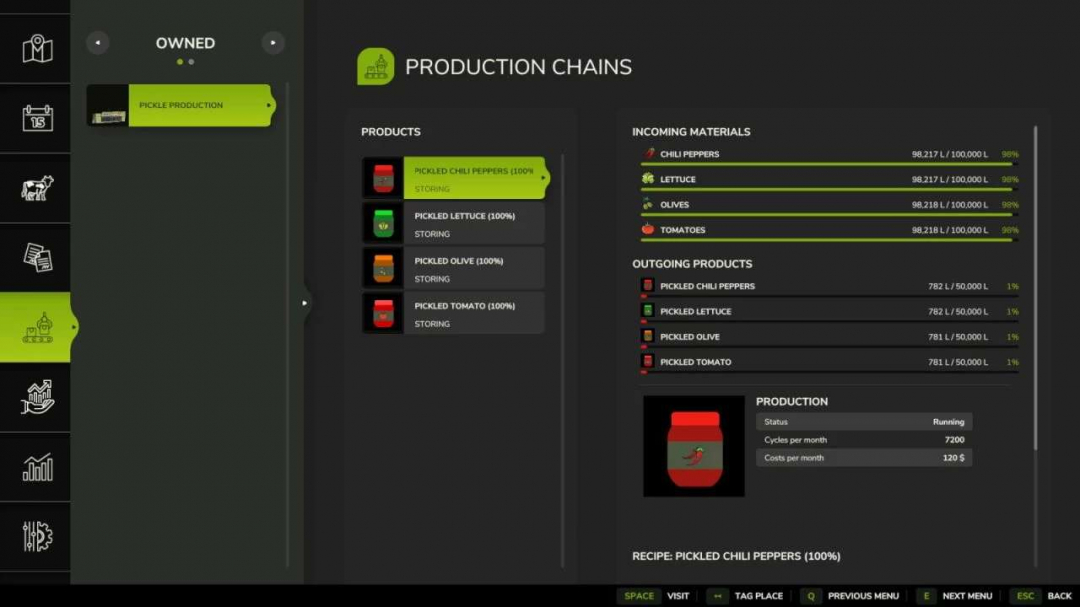 Pickle Production v1.0