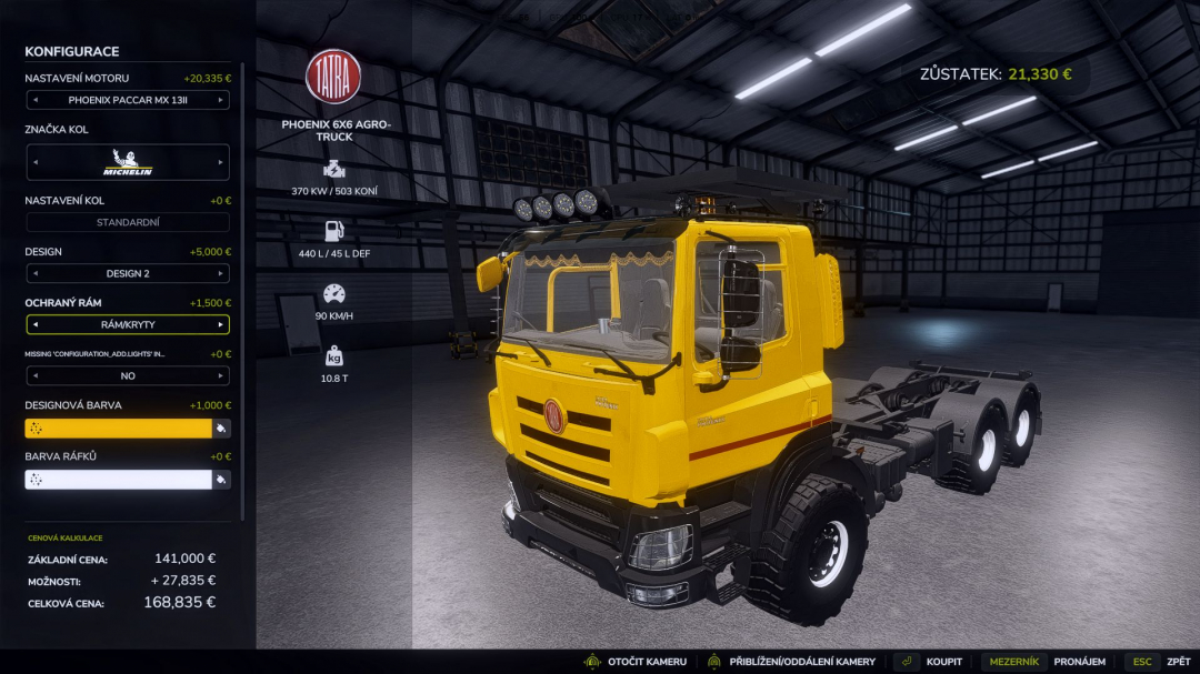 Tatra Phoenix Agro 6×6 with Fliegl tipper V1.0.0.1