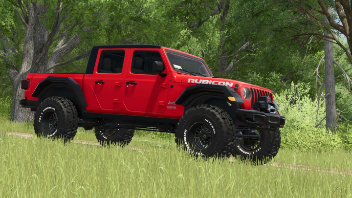 fs25-mods,  2022 Jeep Gladiator Rubicon v1.1