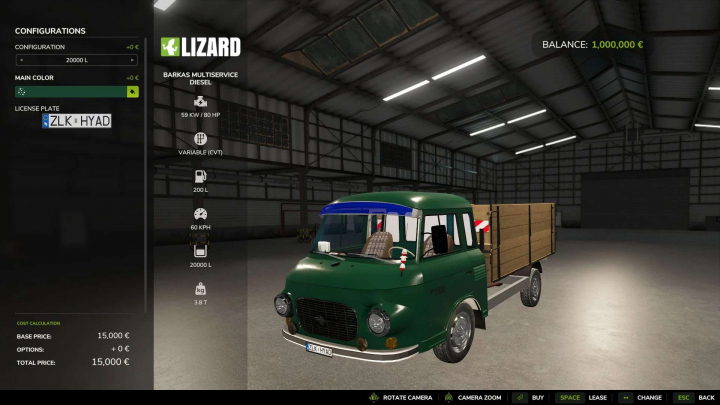fs25-mods,  Barkas Multiservice v5.1
