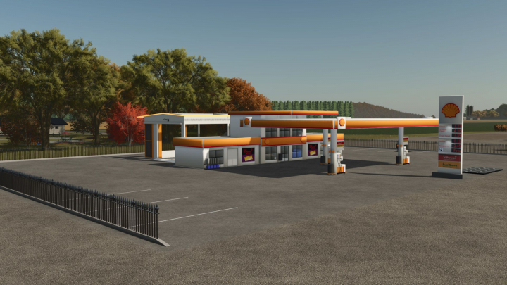 fs25-mods, Gas station with car wash BETA v1.0