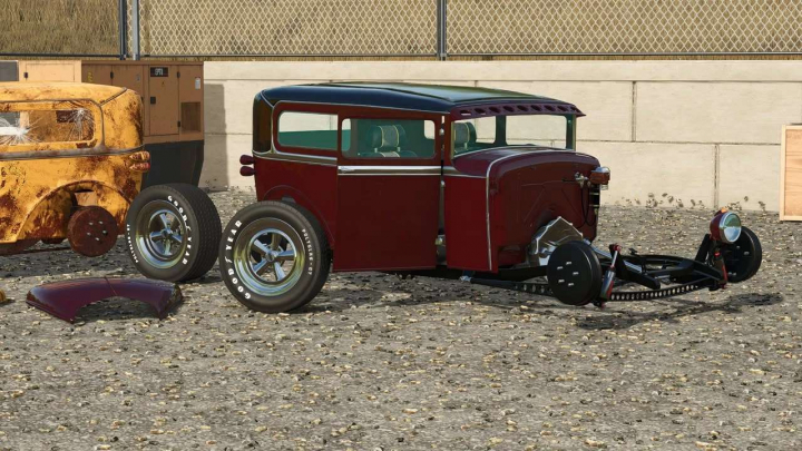 fs25-mods,  Hot Rod And Small Block Chevy Engine v1.0