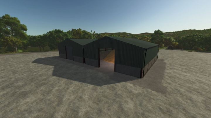 fs25-mods,  UK Style Grain Shed V1.0