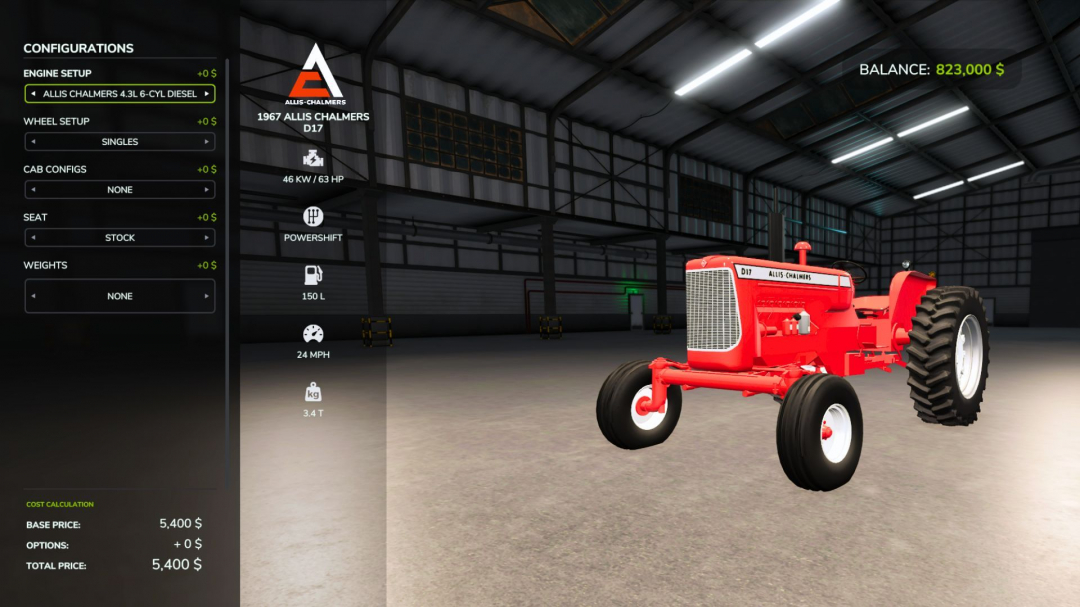 1967 Allis Chalmers D17 V1.0.0.3