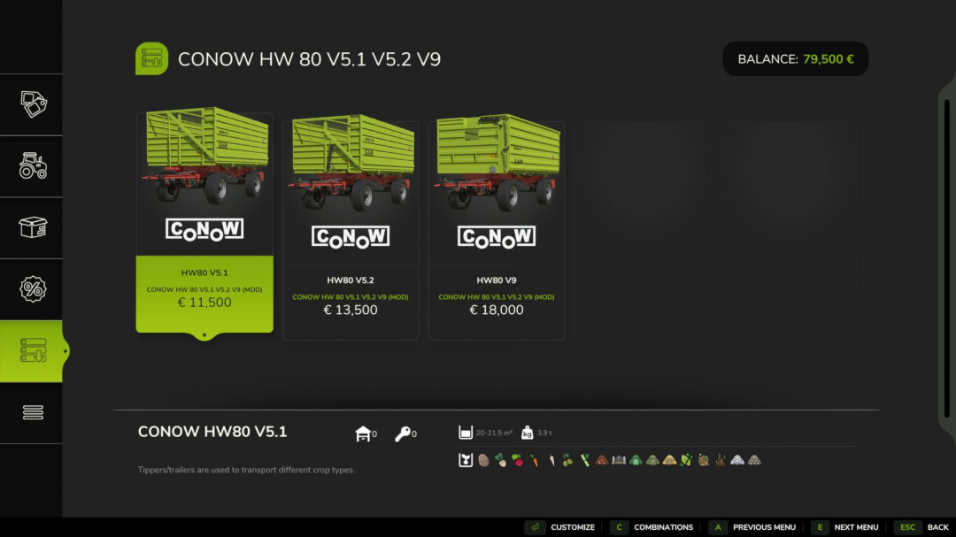 Conow HW 80 V5.1/v5.2/ v9V1.0.0.1