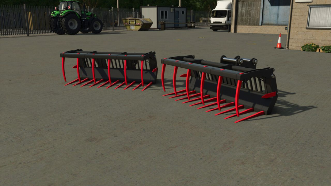 Excavator/Frontloader Manure Grab V1.0
