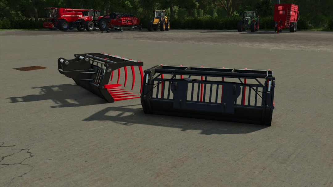 Excavator/Frontloader Manure Grab V1.0