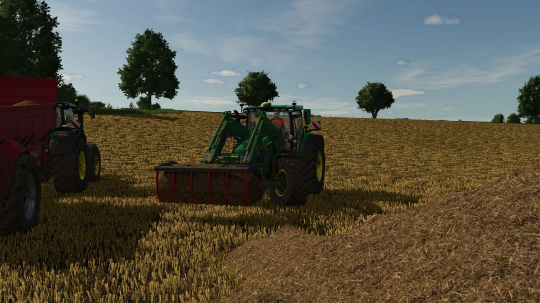 Excavator/Frontloader Manure Grab V1.0