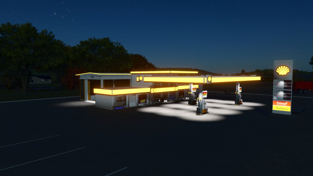 Gas station with car wash BETA v1.0