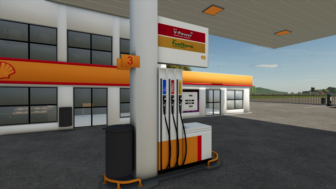 Gas station with car wash BETA v1.0
